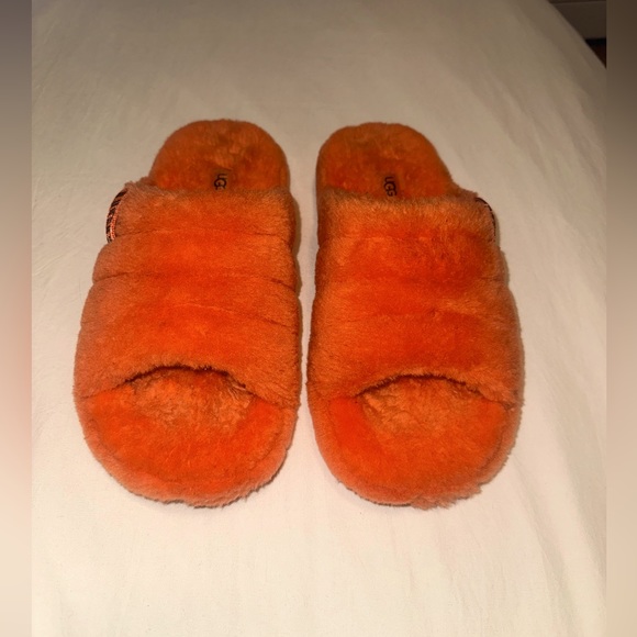 UGG Slippers - Orange, Size 11 Women’s - Picture 1 of 2